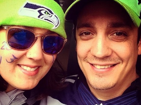 Katharine Luckinbill and her husband Jeff Conner.